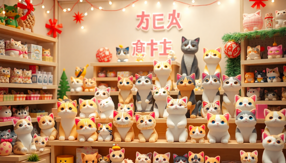 Discover the Enchanting World of Mini Cute Cats Model Dolls at ChildrenToysStore.com