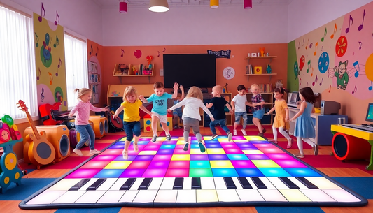 Unlock Your Child's Musical Potential with the Incredible Musical Piano Mat from Children Toys Store