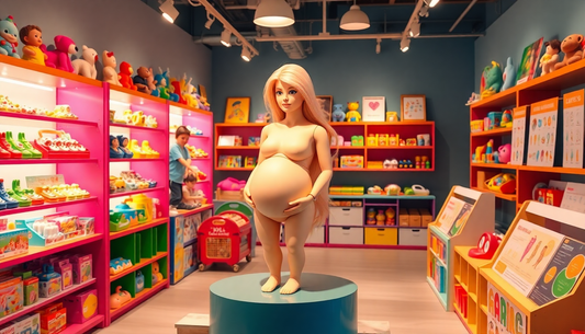 Unlock Your Child's Potential with the Educational Real Pregnant Doll Suit from Children Toys Store