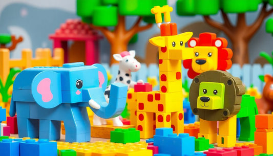 Discover the Wonders of the Zoo Animals Series Set at ChildrenToysStore.com