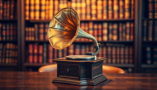 Discover the Enchanting Robotime ROKR Hand Crank Classic Gramophone: A Timeless Delight for Kids