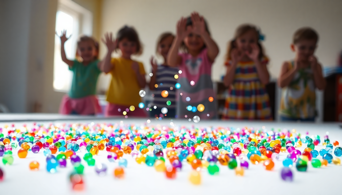 Unlock Your Child's Creativity with Refill Beads Puzzle Crystal Spray Beads from ChildrenToysStore.com