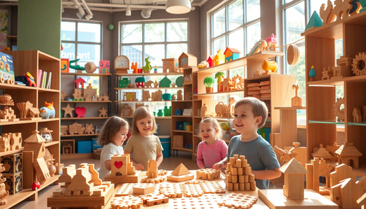 Unlock Your Child's Creativity with Kids Wooden Two-sided Strip 3D Puzzles from Children Toys Store