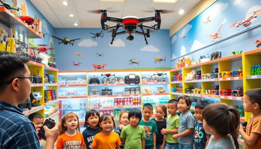 Unlock Your Child's Imagination with the Dron Electric Remote Control Outdoor Toy from ChildrenToyStore.com