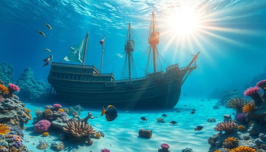 Embark on an Ocean Adventure with the Giant Ship Base Building Blocks at ChildrenToyStore.com