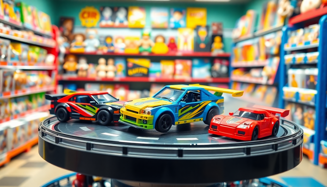 Unlock the Thrill of Rotating Drift Racing Car Bricks at ChildrenToysStore.com
