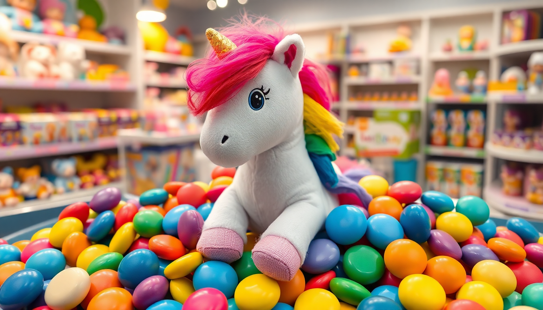 Discover the Joy of Rainbow Unicorn Push Bubbles Strap Bag at Children Toys Store