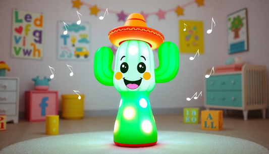 Discover the Luminous Electronic Dancing Cactus: The Perfect Gift for Kids at ChildrenToyStore.com
