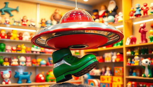 Unleash the Power of Imagination with the Ejection Flying Saucer Foot Stepping Launching Toy at ChildrenToyStore.com