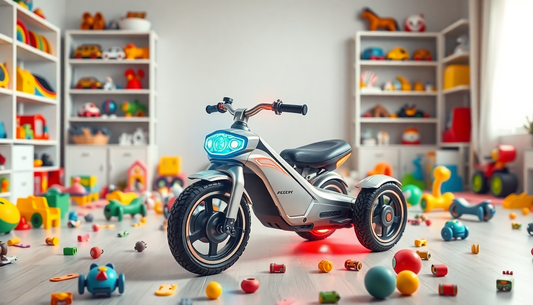 Unleash the Thrill: Stunt Tricycle Electric Toy For Children at ChildrenToysStore.com