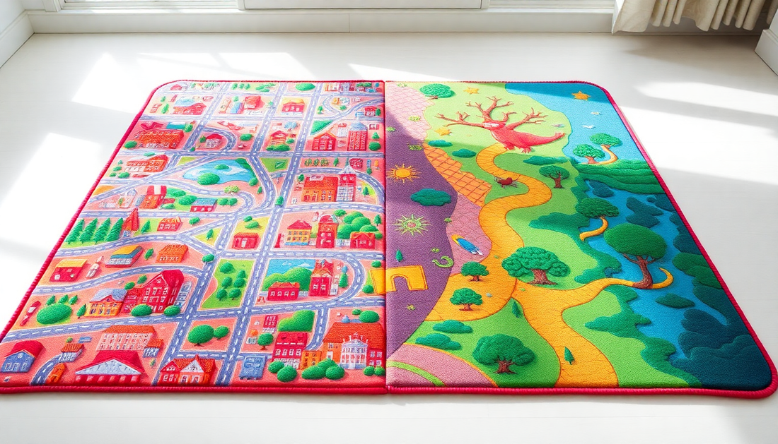 Discover the Ultimate Double-Sided Kids Rug Foam Carpet Game at ChildrenToyStore.com