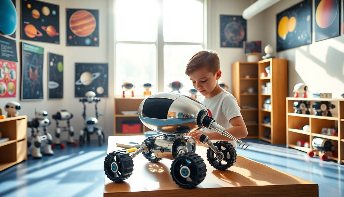 Discover the Wonders of Solar Robot Toys at ChildrenToysStore.com