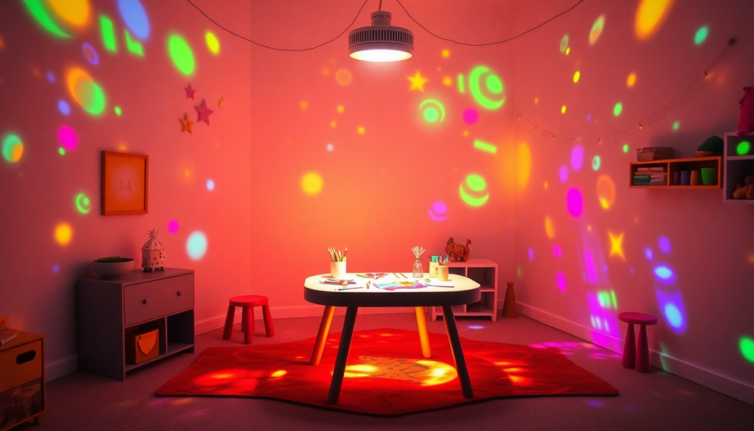 Unleash Your Child's Creativity with the Mini Led Projector Art Drawing Table Light from Children Toys Store