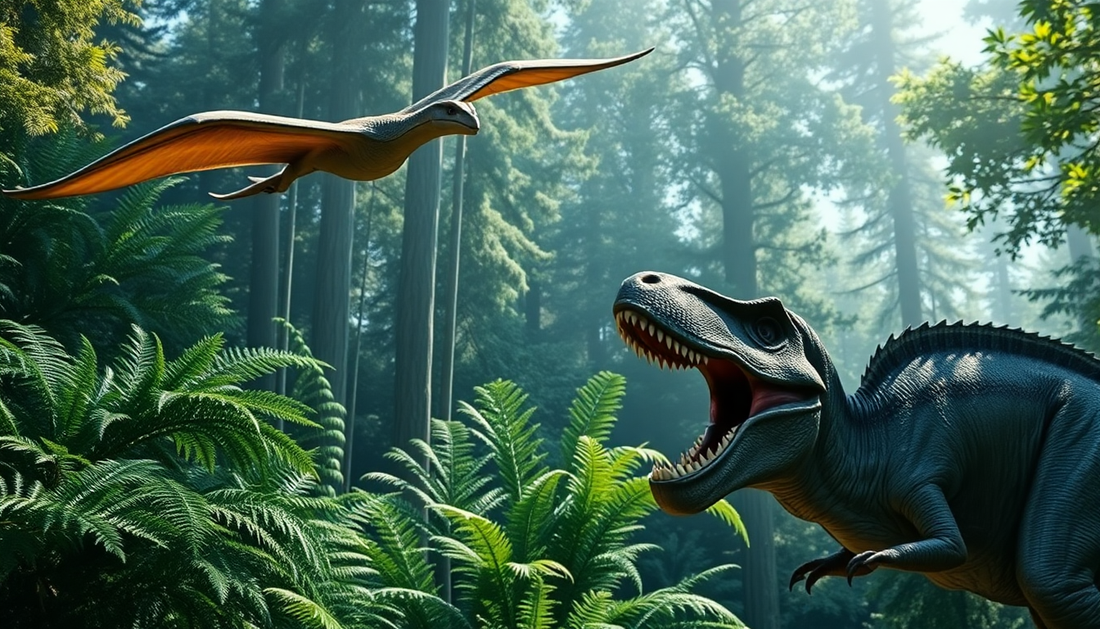 Unleash Your Child's Prehistoric Imagination with the Simulation Dinosaurio Pterosaur Allosaurus Dinosaur Model