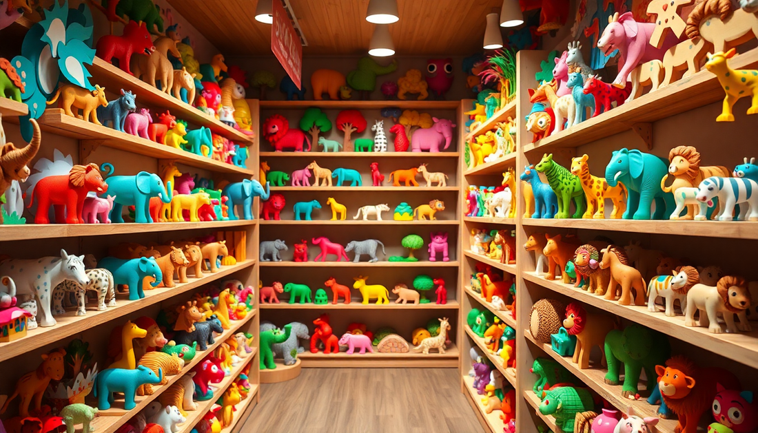 Unlock Your Child's Imagination with the New Wooden 3D Puzzle Cartoon Animals from ChildrenToysStore.com