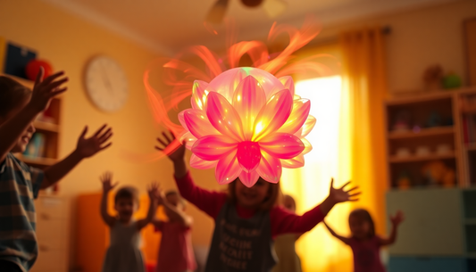 Children's Toys Catch And Kick The Blossoming Ball Magic Telescopic Ball Becomes Bigger at ChildrenToysStore.com