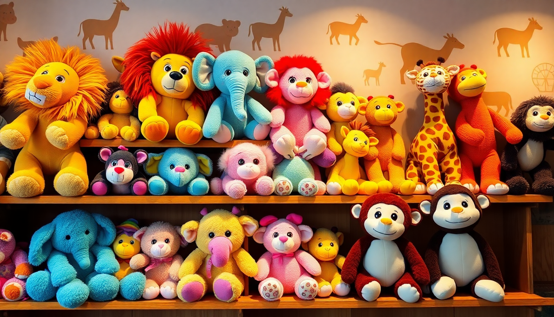 Discover the Cuddly World of Animal Plush Toys at ChildrenToyStore.com