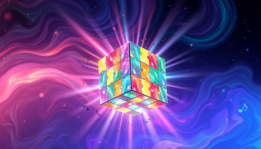 Discover the Mesmerizing Multifunctional Sound and Light Electric Puzzle Cube at ChildrenToyStore.com