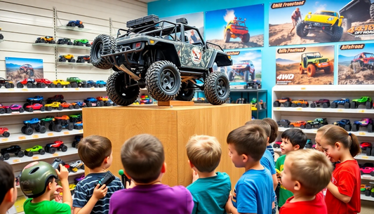 Unlock Your Child's Creativity with the Cada 4WD Off-road Remote Car from Children Toys Store