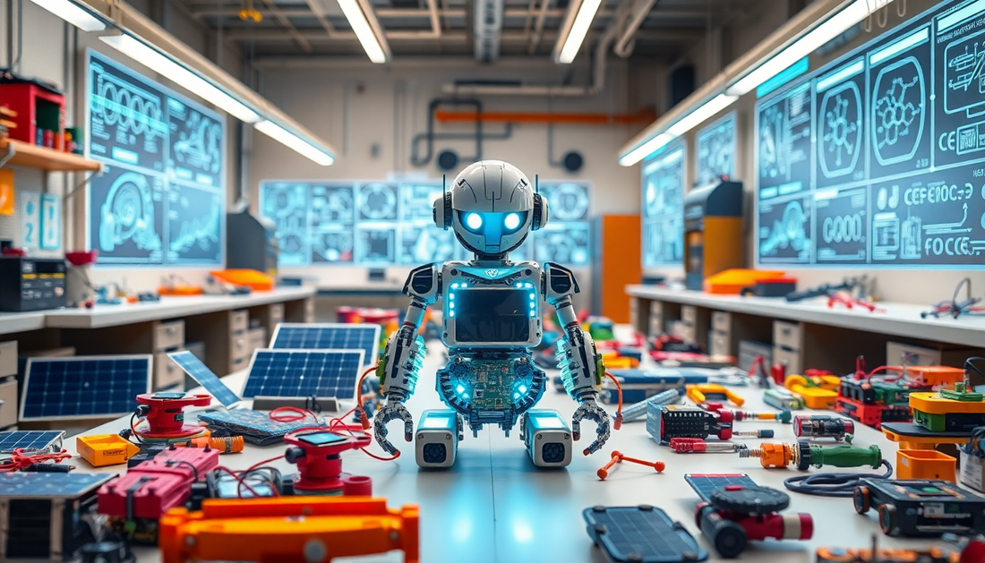 Unleash the Power of DIY Solar Robot: Discover the Wonders of STEM Technology at ChildrenToyStore.com