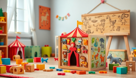 Unlock Your Child's Creativity with Wooden Magnetic Puzzle Toys from ChildrenToysStore.com
