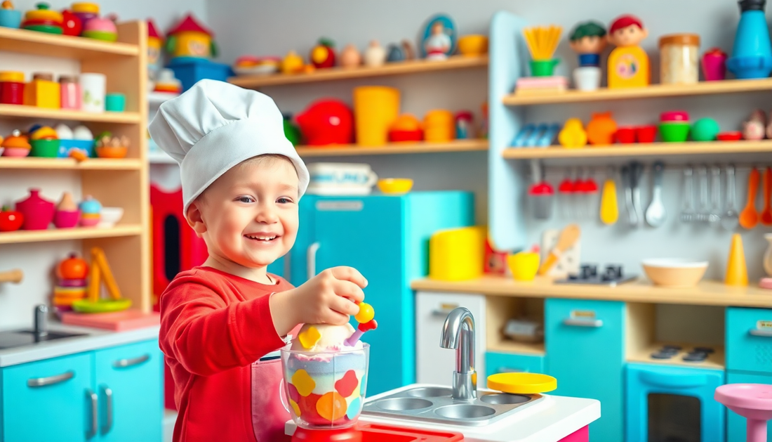Discover the Best New Play House Ice Cream Math Kitchen Toys for Children at ChildrenToyStore.com