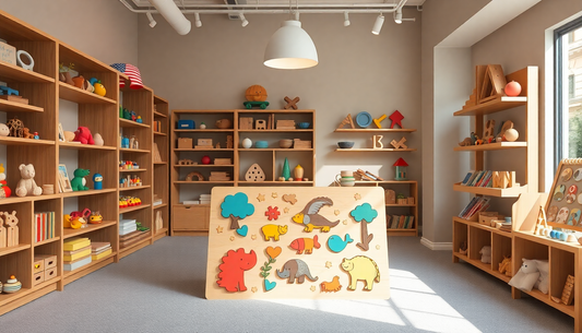Unlock Your Baby's Potential with Wooden Montessori Puzzles from ChildrenToysStore.com