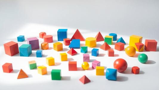 Discover the Joy of Geometric Pairing Blocks: A Leisure Board Game Toy for Kids at ChildrenToysStore.com