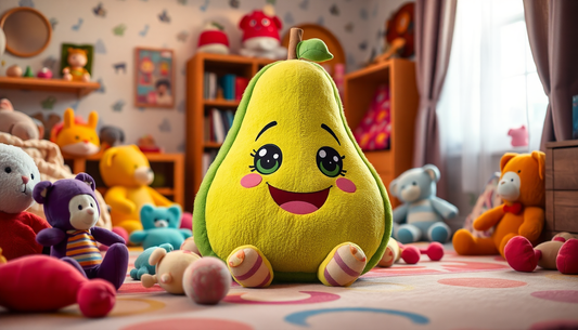 Discover the Adorable Avocado Plush Toy: A Delightful Addition to Your Child's Playtime