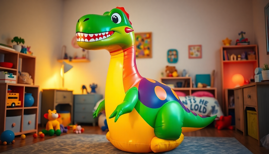 Unleash the Roar: Discover the Thrilling World of 3D Inflatable Dinosaur Toys for Boys