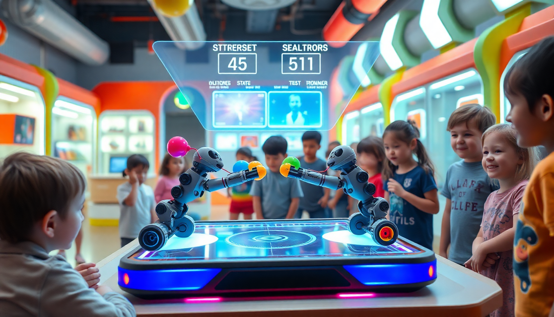 Unleash the Battle: Discover the Thrilling Table Game Boxing Ballon Battle Robot at ChildrenToyStore.com
