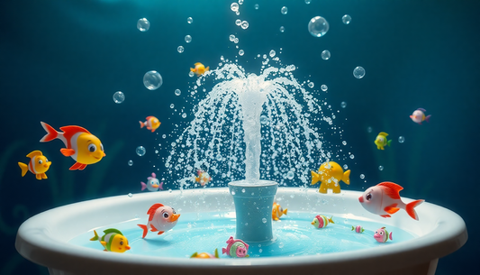 Discover the Magic of Rotating Water Spray for Baby Bathtime Fun at ChildrenToyStore.com