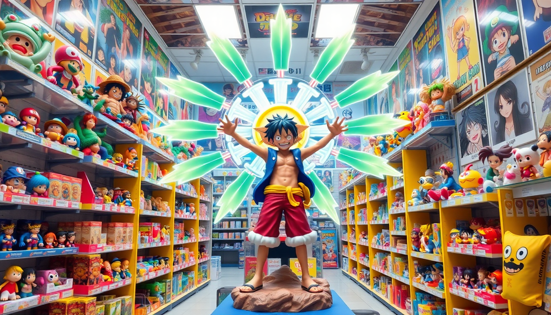 Unleash the Power of the Sun God: Discover the One Piece Luffy Gear 5 Anime Figure at ChildrenToysStore.com