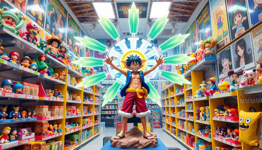 Unleash the Power of the Sun God: Discover the One Piece Luffy Gear 5 Anime Figure at ChildrenToysStore.com