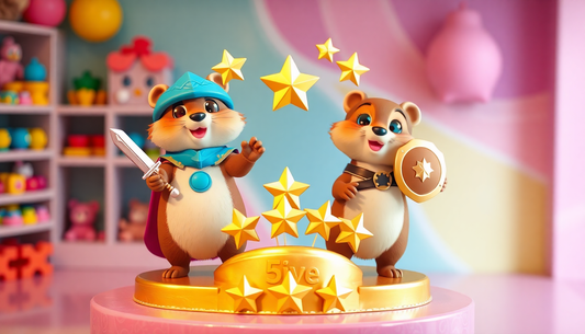 Five-star Two-person Battle Gopher Toy at ChildrenToysStore.com