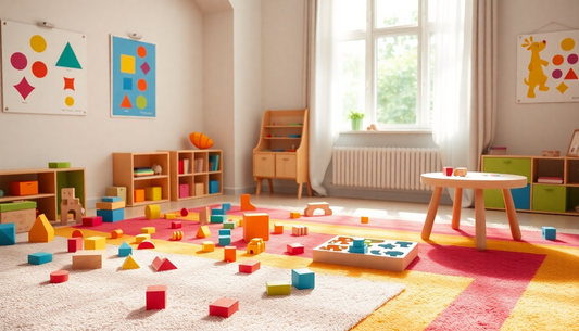 Unlock Your Child's Potential with the Colorful Shape Blocks Sorting Game from Children Toys Store