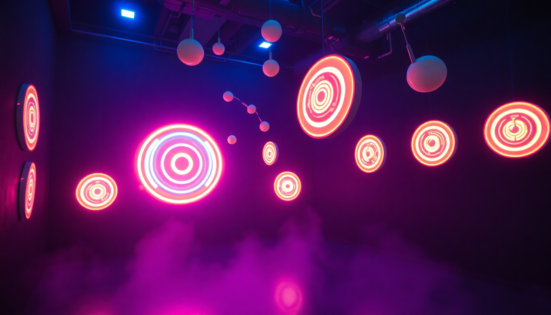 Unleash the Thrill: Glow-in-the-Dark Floating Ball Targets for Nerf Gun Battles