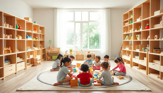 Unlock Your Child's Potential with Montessori Toy Wooden Building Blocks from ChildrenToysStore.com