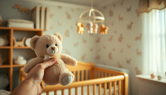Coax The Baby To Sleep With The Music To Comfort The Baby Plush Toys at ChildrenToysStore.com