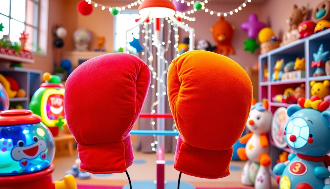 Discover the Exciting Soft-Touch Boxing Game with Sound and Light Toys at ChildrenToyStore.com