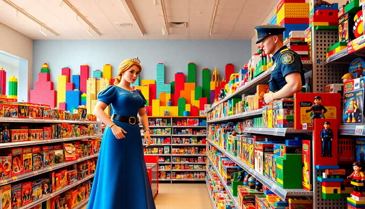 Discover the Wonders of Big Size Action Figures, City Princess, and Policemen Building Blocks at ChildrenToyStore.com
