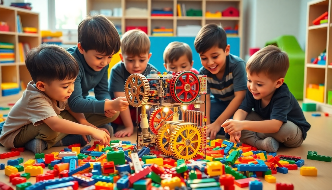 Discover the Best Mechanical Group Model Assembled Building Blocks Boys Toys at ChildrenToysStore.com