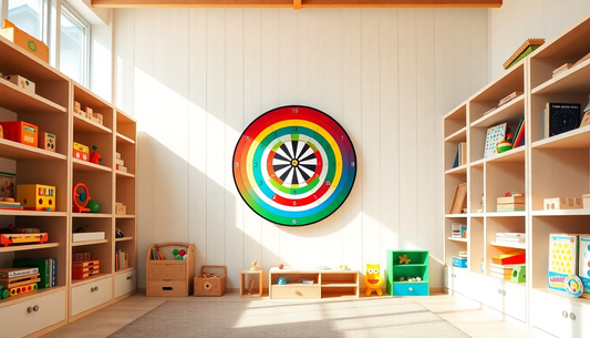 Discover the Montessori Dart Board Target Sports Game: Unlocking Your Child's Potential at Children Toys Store