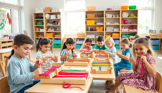 Unlock Your Child's Creativity: Discover the Joy of DIY Weaving at Children Toys Store