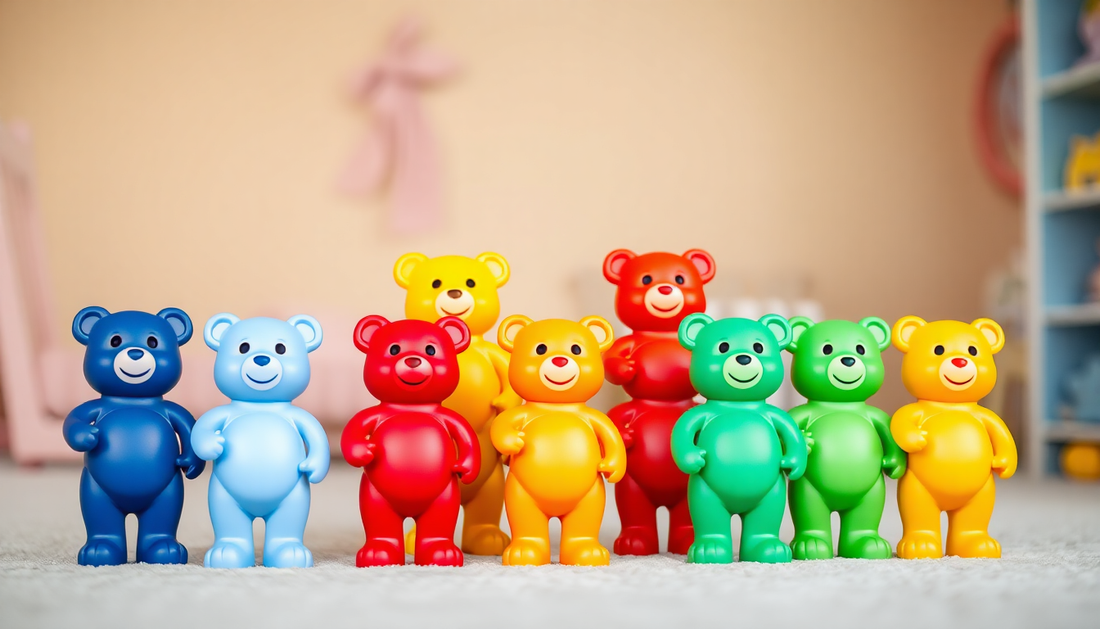Unlock Your Child's Potential with the Rainbow Weight Counting Bear Set from Children Toys Store