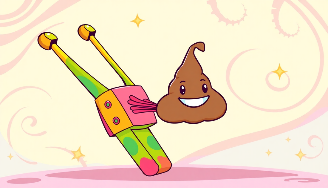 Unleash Your Child's Laughter with the Hilarious Poop Ejection Toy Slingshot from Children Toys Store
