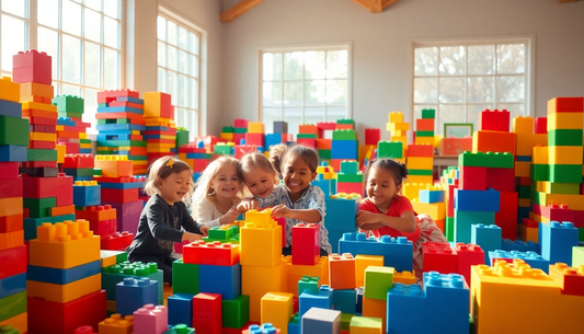 Unlock Your Child's Creativity with 60pcs DIY Building Blocks from ChildrenToysStore.com