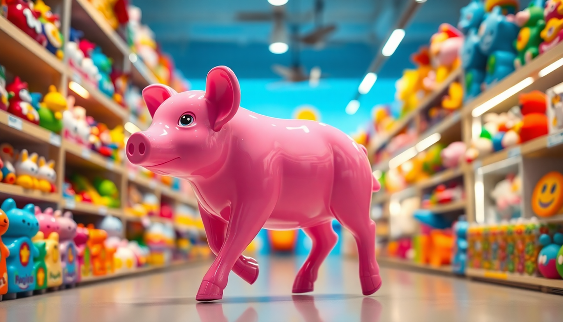 Unleash Your Child's Imagination with the Captivating Pink Color Electric Walking Pig Toy from Children Toys Store