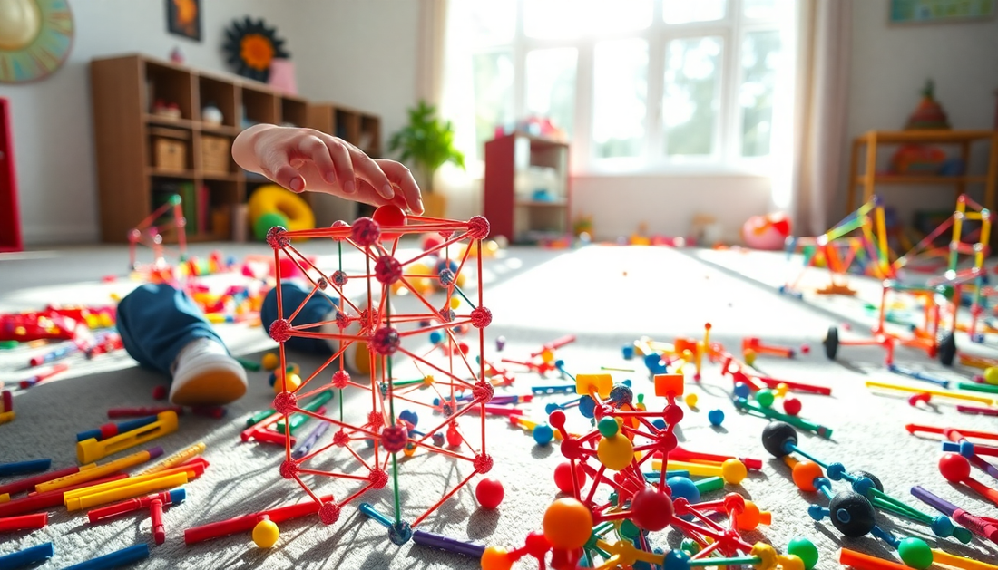 Discover the Ultimate Building Experience with Our Big Size DIY Magnetic Construction Set