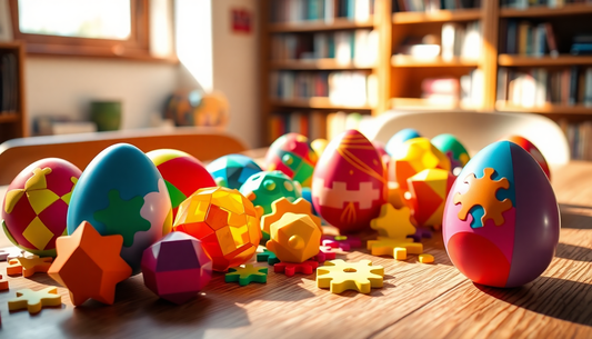 Unlock Your Child's Potential with Montessori Smart Eggs 3D Puzzle Toys from Children Toys Store